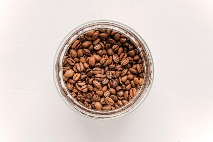 Roasted Ethiopian coffee beans